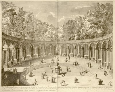 La Colonnade, Versailles, c.1715 da F. (after) Delamonce