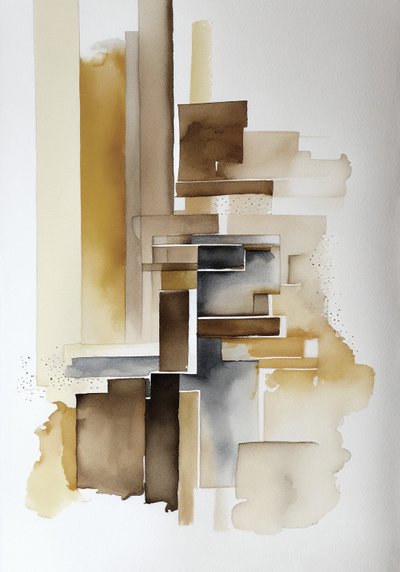 Decorazione murale verticale per camera da letto da F. Abderrahim