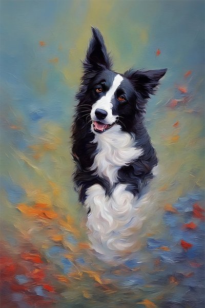 Ritratto di cane carino da F. Abderrahim