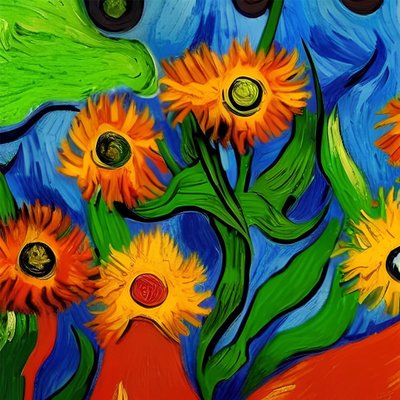 Fiori impressionisti da F. Abderrahim