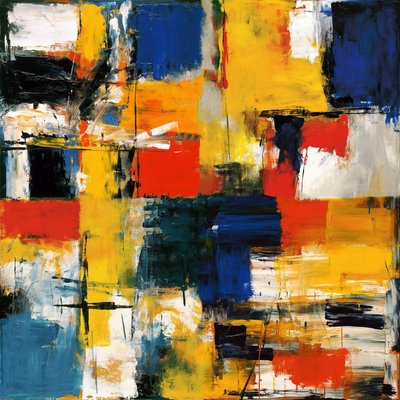 Sfondo astratto colorato, dipinto ad olio, decorazione per la stanza, stampe d