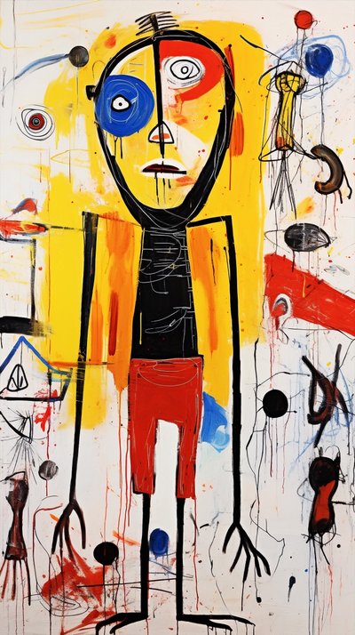 Arte naif e arte popolare, decorazione murale primitiva, stampe su tela online da F. Abderrahim