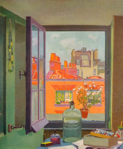 Una finestra in Warren Street, c1922 da F. Gregory Brown