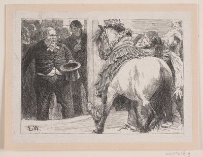 Illustrazione per "Herremandsbruden" da F. Hendriksen