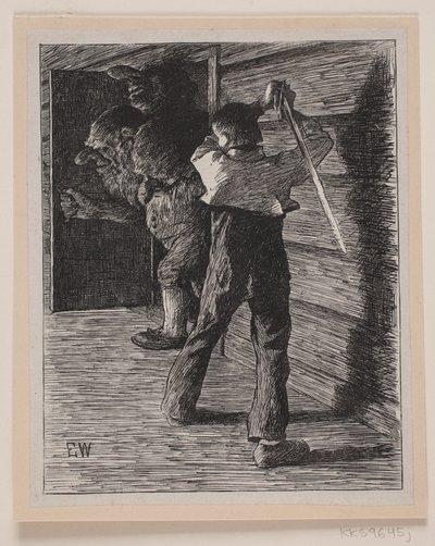 Illustrazione per "Soria Moria slot" da F. Hendriksen