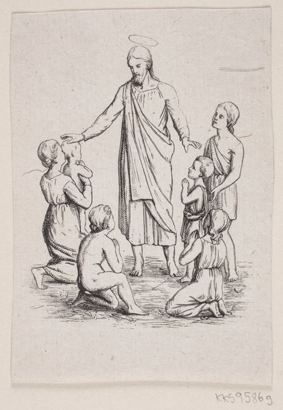 Cristo e i bambini da F. Hendriksen