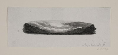 Vignet. Montagne innevate da F. Hendriksen