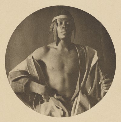 Un capo etiope da F. Holland Day