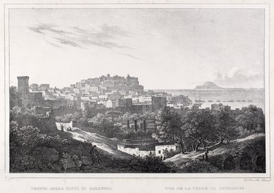 Veduta della città di Pozzuoli da F. Homer