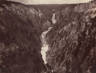 Grand Canyon di Yellowstone e cascate da F. Jay Haynes