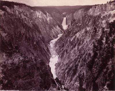 Grand Canyon dello Yellowstone e cascate da F. Jay Haynes