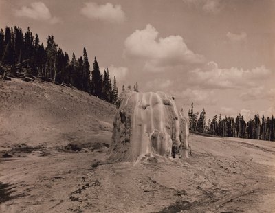 Cono del geyser Lone Star, Parco Nazionale di Yellowstone da F. Jay Haynes
