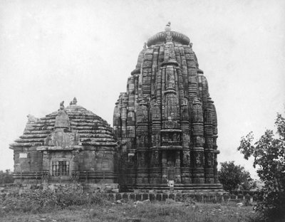 Tempio di Lingaraj, Bhubaneswar, Orissa, India, 1905-1906 da F. L. Peters