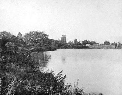 Templi di Lingaraj, Bhubaneswar, Orissa, India, 1905-1906 da F. L. Peters