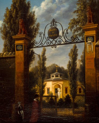 I bagni di San Giacomo, Rue des Feuillantines da F. Lettie