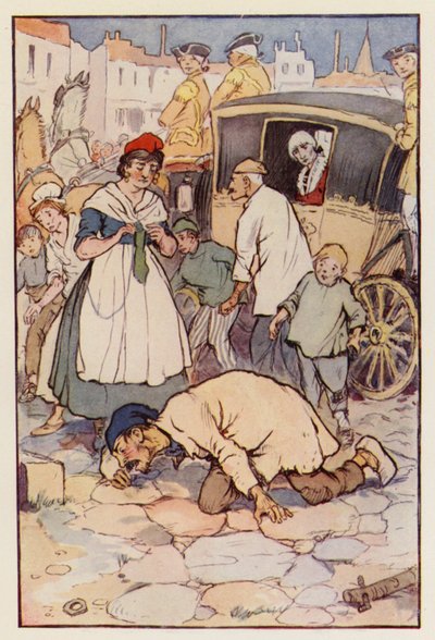 Illustrazione per Una storia di due città di Charles Dickens da F. M. B. Blaikie