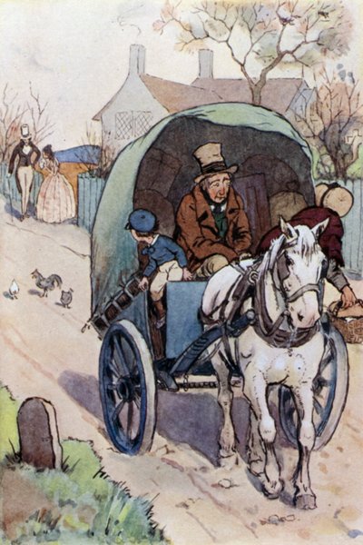 Illustrazione per David Copperfield da F. M. B. Blaikie