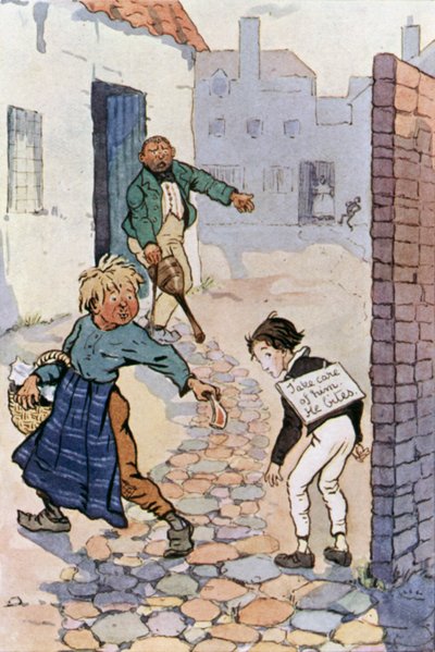 Illustrazione per David Copperfield da F. M. B. Blaikie