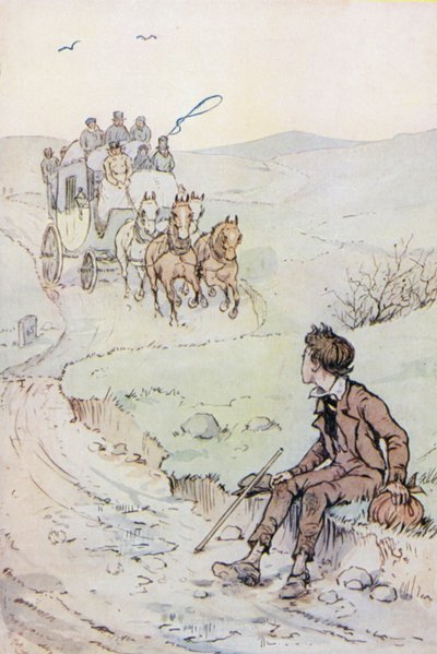 Illustrazione per Oliver Twist da F. M. B. Blaikie