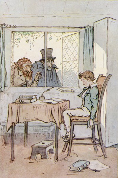 Illustrazione per Oliver Twist da F. M. B. Blaikie