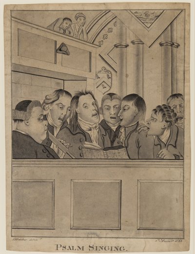 Canto dei salmi da F. P. Fulcher