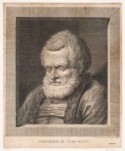 "Philosophe du tems passé" da F. Schüerer