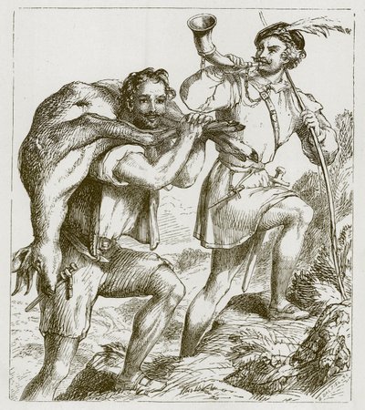 Robin Hood e Little John da F. Tayler