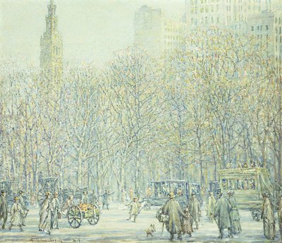 Inverno a New York da F. Usher de Voll