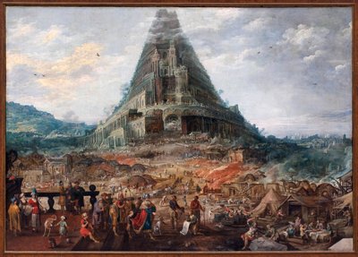 Torre di Babele da F. and Momper J. Francken