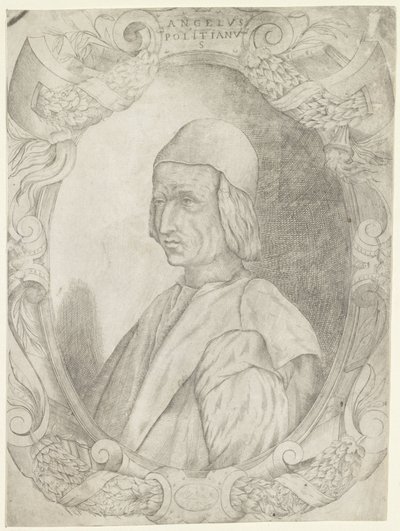 Ritratto di Agnolo Poliziano da Fabio Licinio