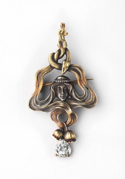 Pendente-Spilla da Factory Fabergé Russian Master