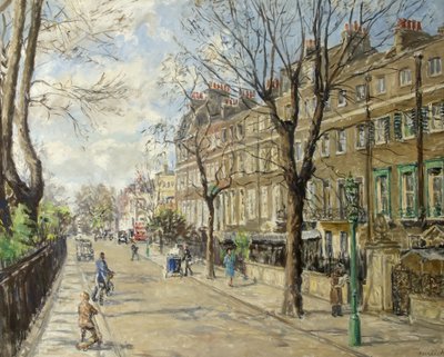 Cheyne Walk, aprile 1939 da Fairlie Harmar