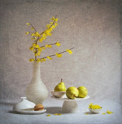 Fiori gialli, pere verdi da Fangping Zhou