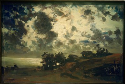 Luce lunare, studio da Fanny Churberg