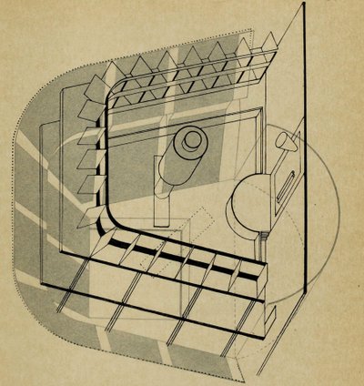 U-Theatre. Dal palco al Bauhaus Die Bühne im Bauhaus, 1925 da Farkas Molnar