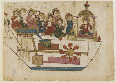 Al-Jazari - Un giocattolo musicale da Farrukh ibn Abd al Latif