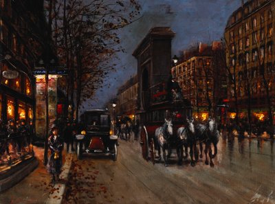 Le Boulevard St. Denis, Parigi da Fausto Giusto