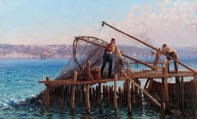 I pescatori da Fausto Zonaro