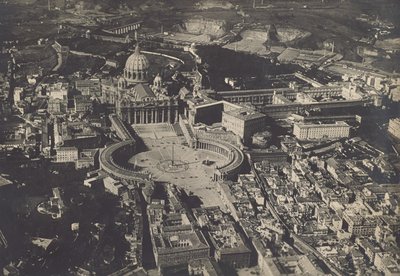 [Ripresa aerea della Basilica di San Pietro, Vaticano, Roma] da Fedele Azari