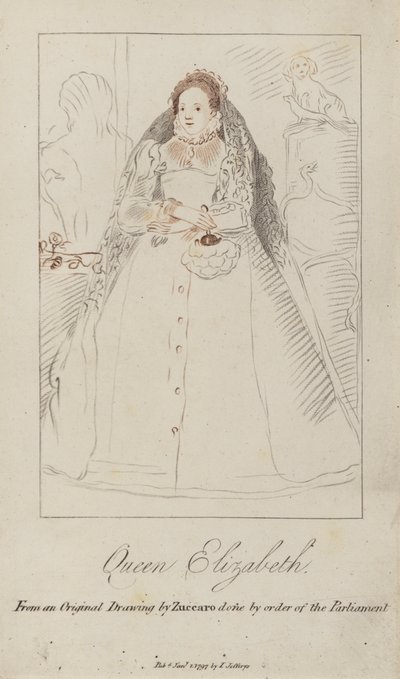 Regina Elisabetta I da Federico (after) Zuccari or Zuccaro