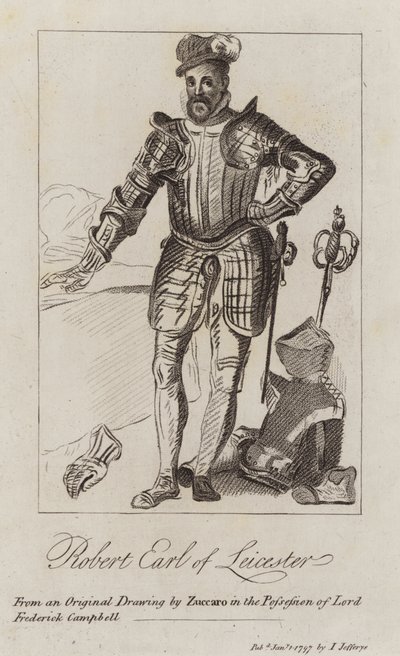 Robert Dudley da Federico (after) Zuccari or Zuccaro