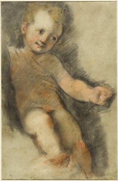Cristo Bambino: Studio per la Madonna di San Giovanni da Federico Barocci
