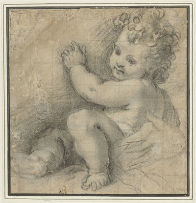Bambino Gesù con la mano di Maria da Federico Barocci