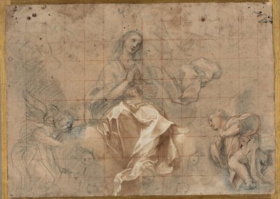 Studio per la "Madonna del Rosario da Federico Barocci