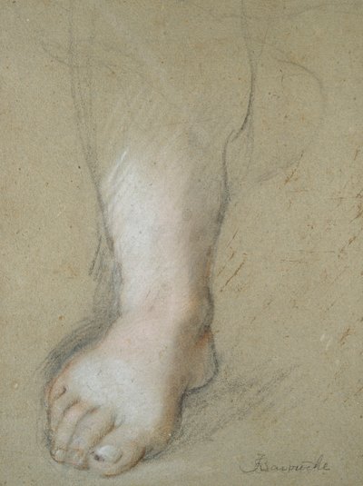 Studio di un piede da Federico Barocci