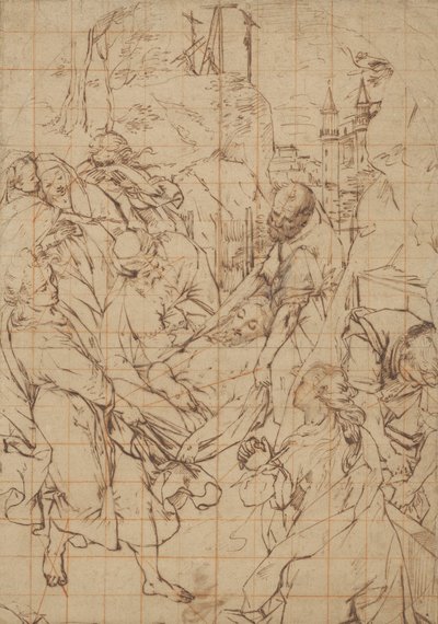 La sepoltura di Cristo da Federico Barocci