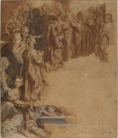 La presentazione della Vergine al Tempio da Federico Barocci