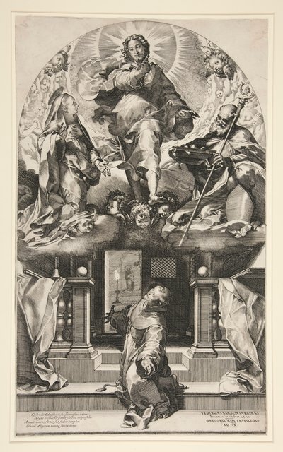 La Visione di San Francesco (Il Perdono di San Francesco) da Federico Barocci