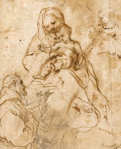 Vergine e Bambino con San Francesco da Federico Barocci