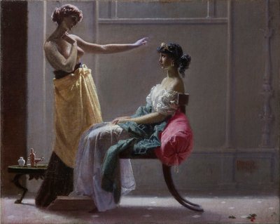Scapigliatura: Toletta Antica da Federico Faruffini